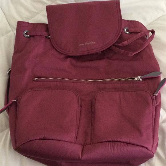 Vera  Bradley Midtown Cargo Backpack Hawthorne Rose NWOT - Picture 2 of 4